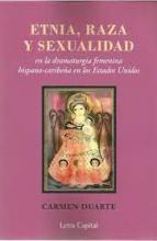 Book cover for Etnia, raza y sexualidad en la dramaturgia femenina hispano-caribeña en los Estados Unidos	