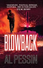 Book cover for Blowback