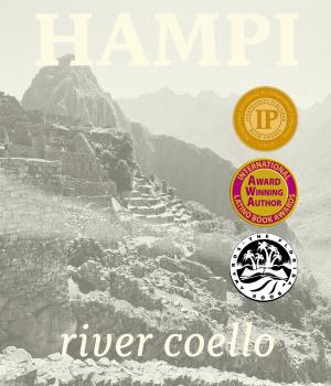 The book cover for "Hampi" by River Coello